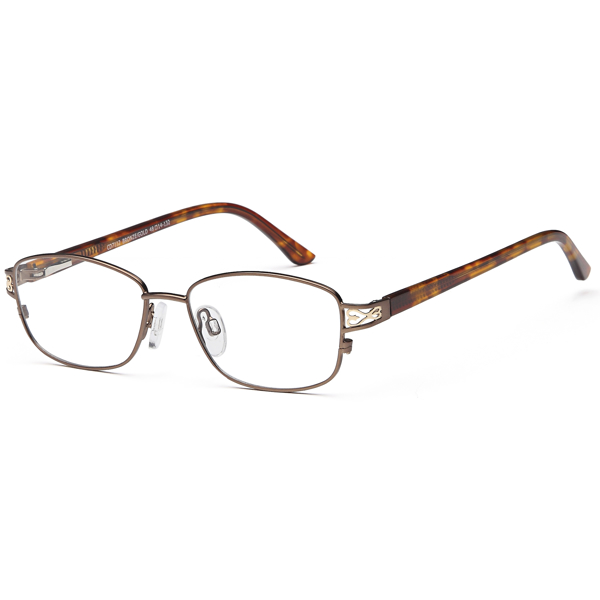 Specs-by-Post. Carducci 7112-Ladies Glasses-Metal-Sprung Hinged sides ...